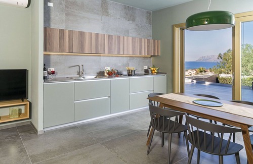 Castellammare del Golfo Villa | Villa de lujo con piscina y terrazas con vistas al mar en Castellammare del Golfo