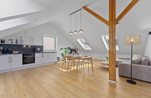 Bad Kreuznach Apartamento | Design loft | near old town | parking lot | 84 m²