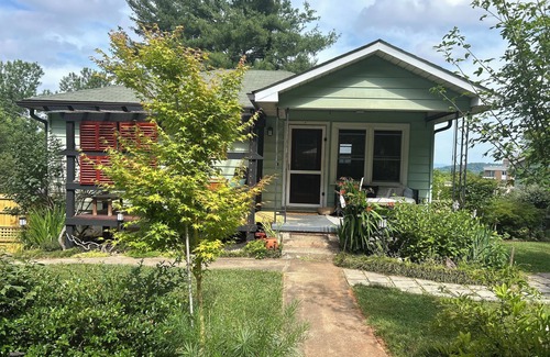 East End - Valley Street Casa | Designer bungalow walkable to downtown Asheville with Japanese garden mtn views