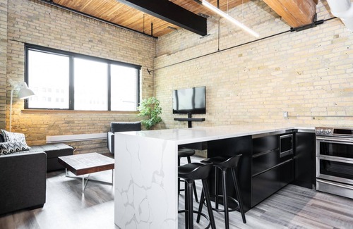 Exchange District Condominio | Dette ejerlejlighed er 2 soveværelser, 1 badeværelser, der ligger i Winnipeg, Manitoba.