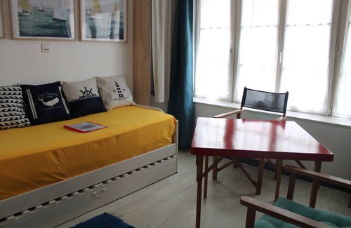 Dinard Apartamento | Dinard Hyper Centre 400m Plages Beau Studio Wifi
