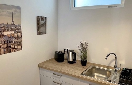 Eisenach Apartamento | drei-Apartamento-Vista a la Ciudad-Baño privado