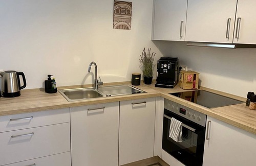 Eisenach Apartamento | drei-Apartamento-Vista a la Ciudad-Baño privado