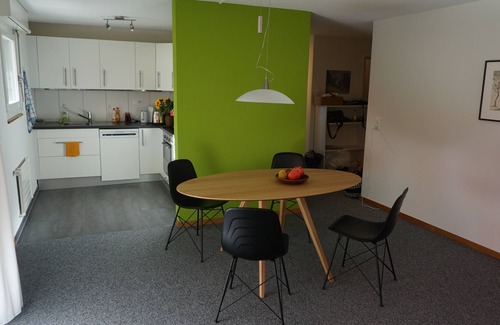Grindelwald Apartamento | diverso paisaje alpino, zona tranquila, imponente telón de fondo de montaña
