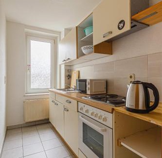 Gohlis Apartamento | DKN - Ihr Zuhause auf Zeit in Leipzig - Vollmöbliert - Waschmaschine - Wlan - Nähe Leipziger Zoo