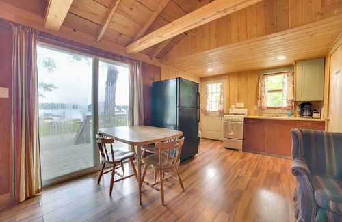 Cedarville Cabina | Dock & Beach Access: Lake Huron Home in Cedarville