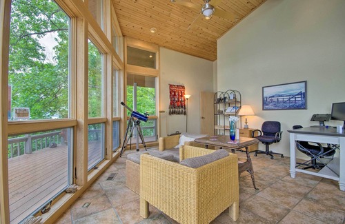 Stover Casa | Dock & Pool Table: House on Lake of the Ozarks