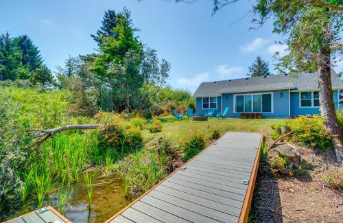Ocean Shores Casa | Dock, Water Views Dog-Friendly Ocean Shores Home!