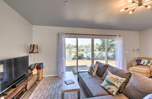 Ocean Shores Casa | Dock, Water Views Dog-Friendly Ocean Shores Home!