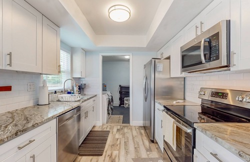 Terrace Park Casa | Dog-friendly home with fenced yard, firepit, washer/dryer, & central AC