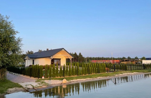 gmina Przykona Casa | Dom nad jeziorem obok Uniejowa