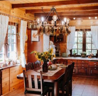 gmina Stezyca Casa | Dom Zielarki z widokiem na jezioro, sauna, balia