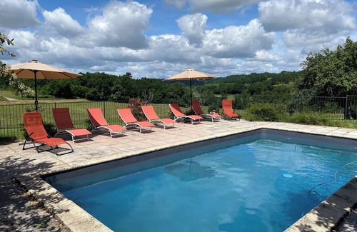 Sainte-Colombe-de-Villeneuve Cabaña | Domaine de Villot - Gîte La Ferme