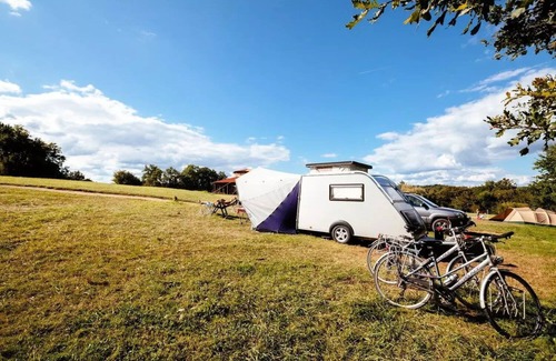 St-Sulpice-de-Mareuil Casa | Domaine de Corneuil *** - Mobile home Premium Verveine - 2 bedrooms + terrace 11.25 m2 6 people