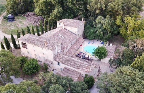 Sainte-Anastasie Casa | Domaine Privé Le Moulin Neuf Uzés 40 people 2 swimming pools Enclosed park. tennis court