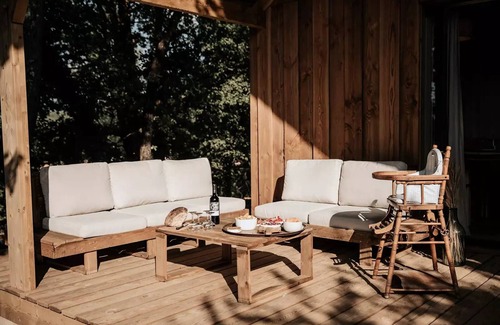 Saint-Amand-de-Coly Chalet De Esquí | Domaine Saint-Amand - Wooden house 3 Rooms 6 People 2 Bathrooms Air conditioning