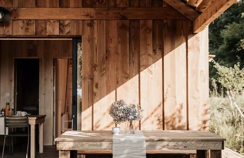 Saint-Amand-de-Coly Chalet De Esquí | Domaine Saint-Amand - Wooden house 3 Rooms 6 People 2 Bathrooms Air conditioning