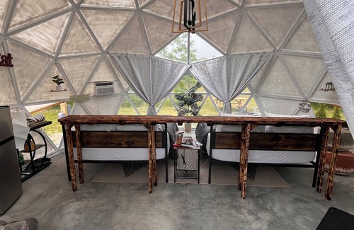 South Haven Cabina | Dome #9 - Dome Haven Campground - Escape, Unwind, Repeat! - South Haven Michigan