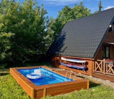 Karniewek Casa | Domek nad Narwią z balią jacuzzi