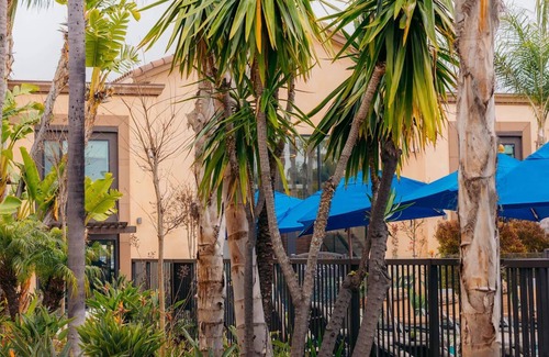 Harbor Casa | Double Queen Room, The Cove Hotel, Poolside Luxury and Outdoor Fireplace