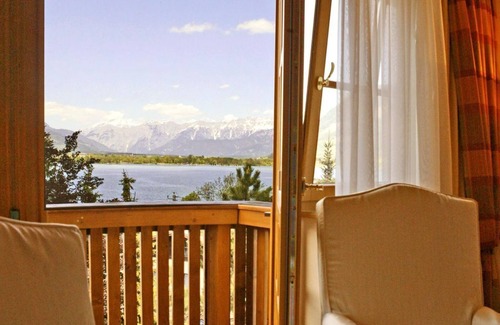 Zell am See Casa | Habitación doble con ducha o bañera. Baño, aseo, balcón - Salzburgerhof, spa golf y Genießerhotel