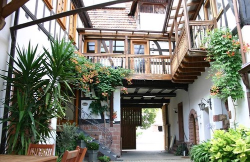 Steinweiler Cama Y Desayuno | Double room with shower/WC - Weingut & Gästehaus Frank Bohlender