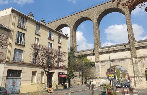 Cachan Apartamento | Double-studio 4p Calme 100m métro idéal Séjour Maison examens
