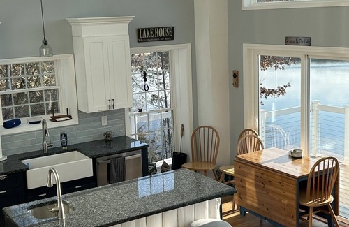 North Stonington Casa | Down the Lake @ Heron's Cove - Lakefront Rental Home near Winery/Trails/Casinos