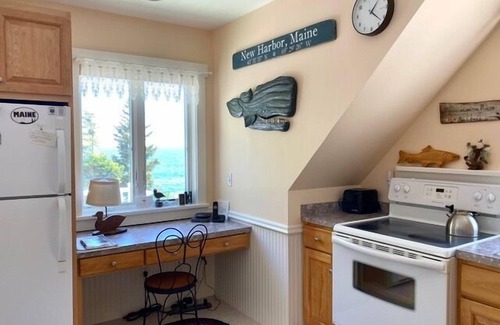 New Harbor Cabaña | ¡210 pies de ataque privado al mar en negrilla!