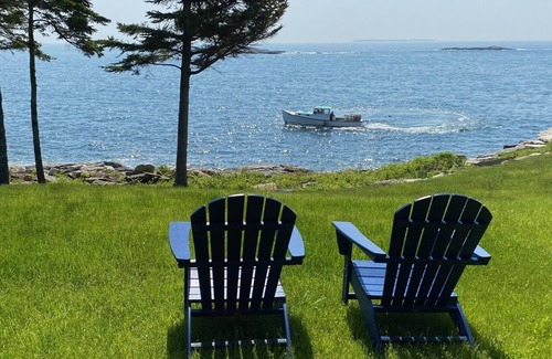 New Harbor Cabaña | ¡210 pies de ataque privado al mar en negrilla!