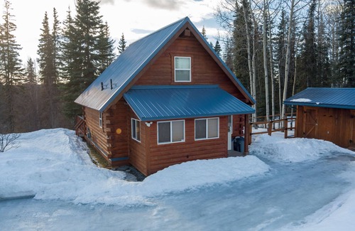Funny River Cabina | Dreamy 2 Bed Cabin #2 - Alaska Kenai Getaway