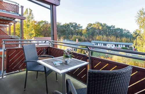Ostvorpommern Apartamento | Düneneck 16 - modern domicile with two balconies