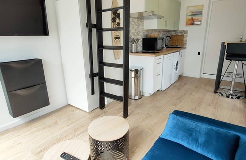 Arbonne Apartamento | Duplex 2pers ★ Piscine ★ Terrasse ★ Barbecue ★ Clim ★ Parking