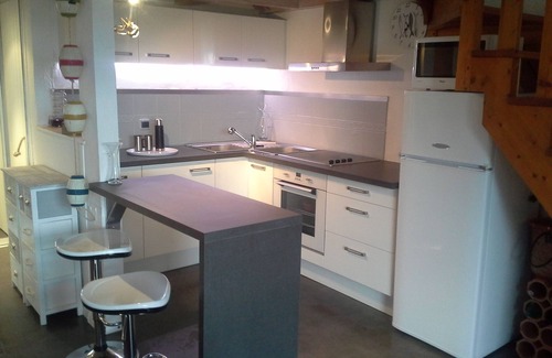 Carnac Apartamento | Apartamento dúplex en Carnac con vista al mar
