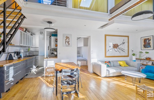 Le Pre-Saint-Gervais Apartamento | Duplex Béranger - Welkeys