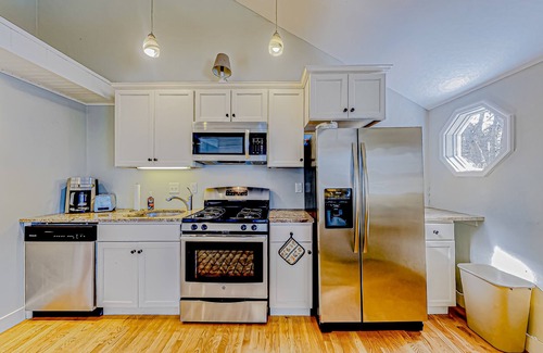 West Yarmouth Casa | Duplex bungalows with fast WiFi, enclosed yard, & walkable locale, dog-friendly