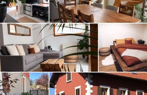 Sallanches Apartamento | Duplex Sallanches - Terrasse, Centre & Parking by AlpenlySallanches