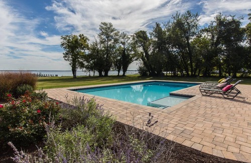 Cambridge Casa | Águila asilo - Waterfront Estate en la Choptank con piscina y Pier - Plazas 18