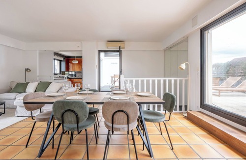 Le Parc Saint-Maur Apartamento | East Paris rooftop apartment