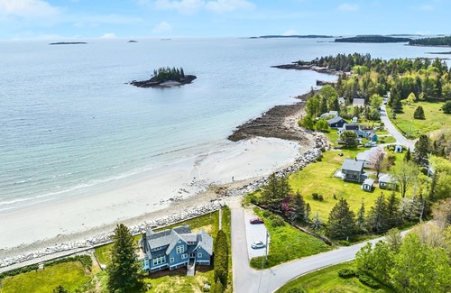 Owls Head Casa | East unit in Ocean View Duplex with Walk to Crescent Beach