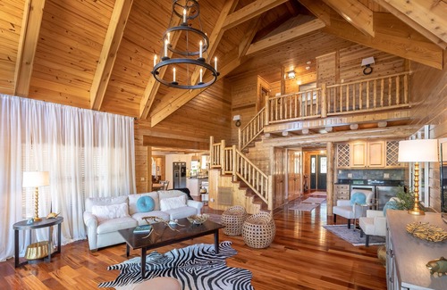 Nebo Casa | Easy Lakefront Access w/Dock, Firepit, & Mtn Views for Family Fun!