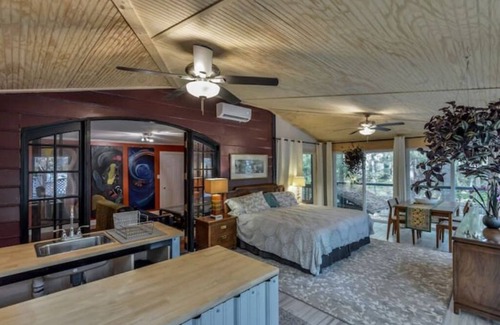 Chapel Hill Casa | Eclectic Forest View Efficiency in Quiet Chapel Hill Neighborhood