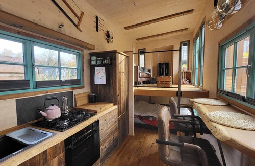 Sarninghausen Casa | Eco Tiny House in vacation park near ecovillage