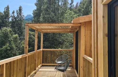 Poggio-Marinaccio Casa | Ecolodge en bois au cœur du maquis corse - Cabane La source