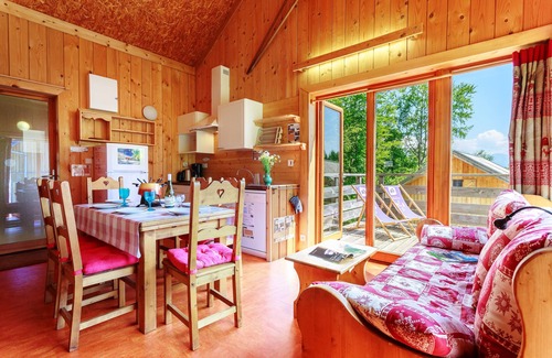 Saint-Bernard Chalet De Esquí | Chalet ecológico 6/8 pers familia familiar resort montaña SPA Hammam