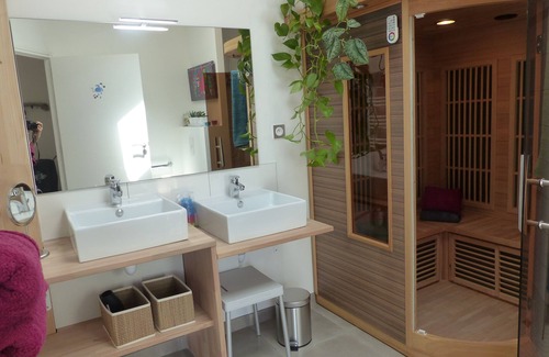 Saint-Alban Casa | Ecomaison cómoda, 2 pasos de la Val André (22370), apto para handicaps