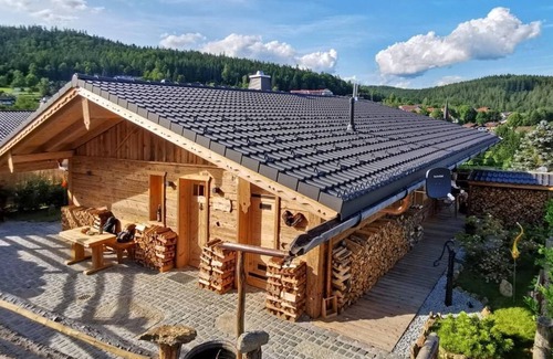 Rabenstein Apartamento | Einzigartige Ferienhütte mit Eigenem Wellnessbereich