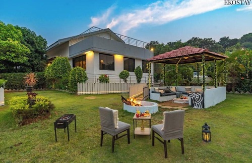 Aamby Valley City Villa | Ekostay Kingfisher Villa Indoor Pool Cloud 9