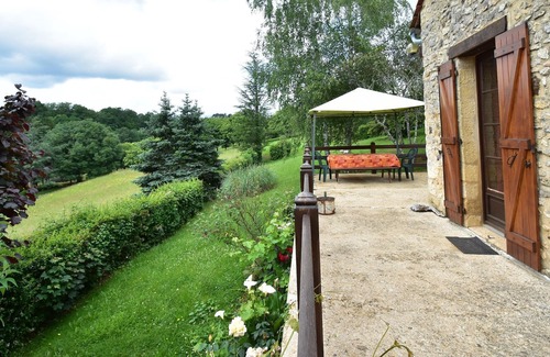 Prats-du-Perigord Casa | Elegante cabaña con piscina en Prats-du-Périgord