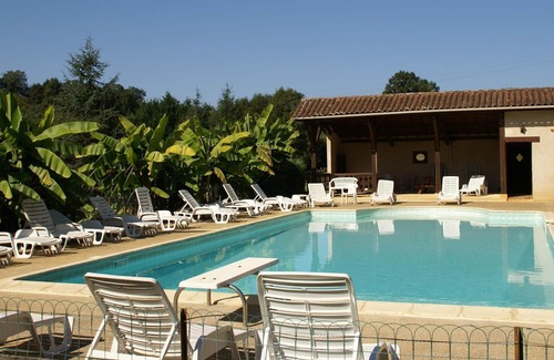 Prats-du-Perigord Casa | Elegante cabaña con piscina en Prats-du-Périgord